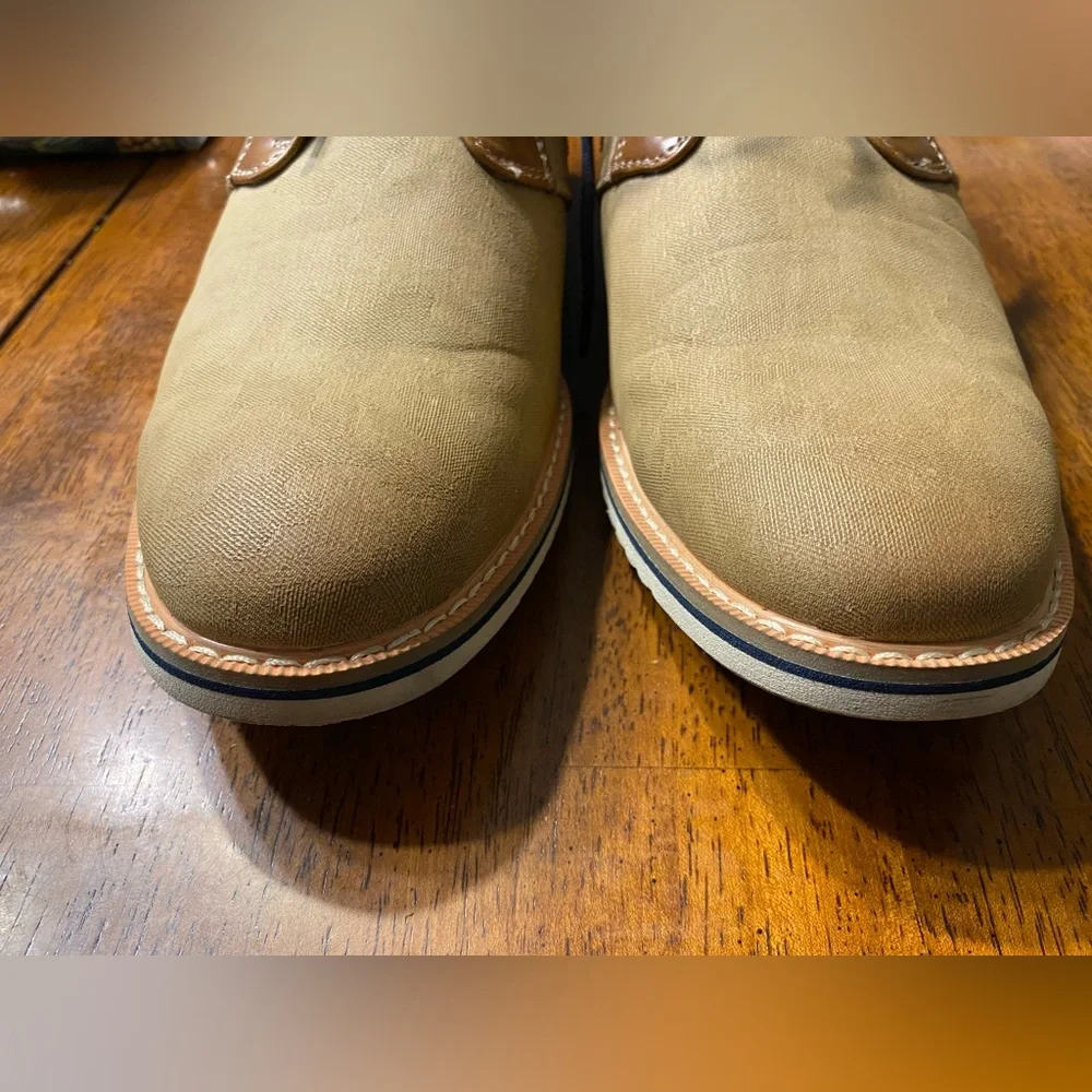 Freeman Troy Tan Men's Shoes. Size 9.5 W‎